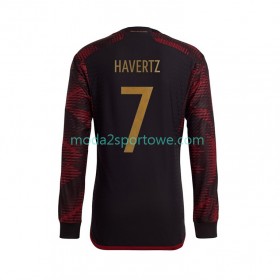 Koszulka Niemcy Havertz 7 Wyjazdowe Stroje Piłkarskie World Cup 2022 Długi Rękaw